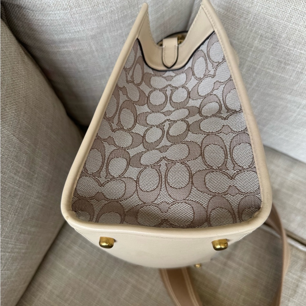 Coach field tote bag signature jacquard - Picture 5 of 17